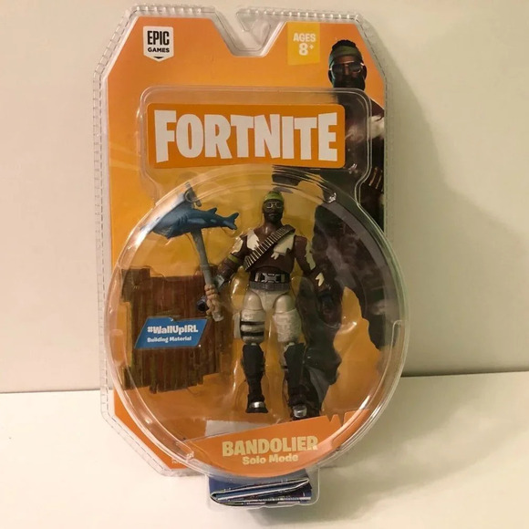 2018 Fortnite Bandolier Solo Mode  Action Figure Epic Games Damaged Box - Picture 12 of 16